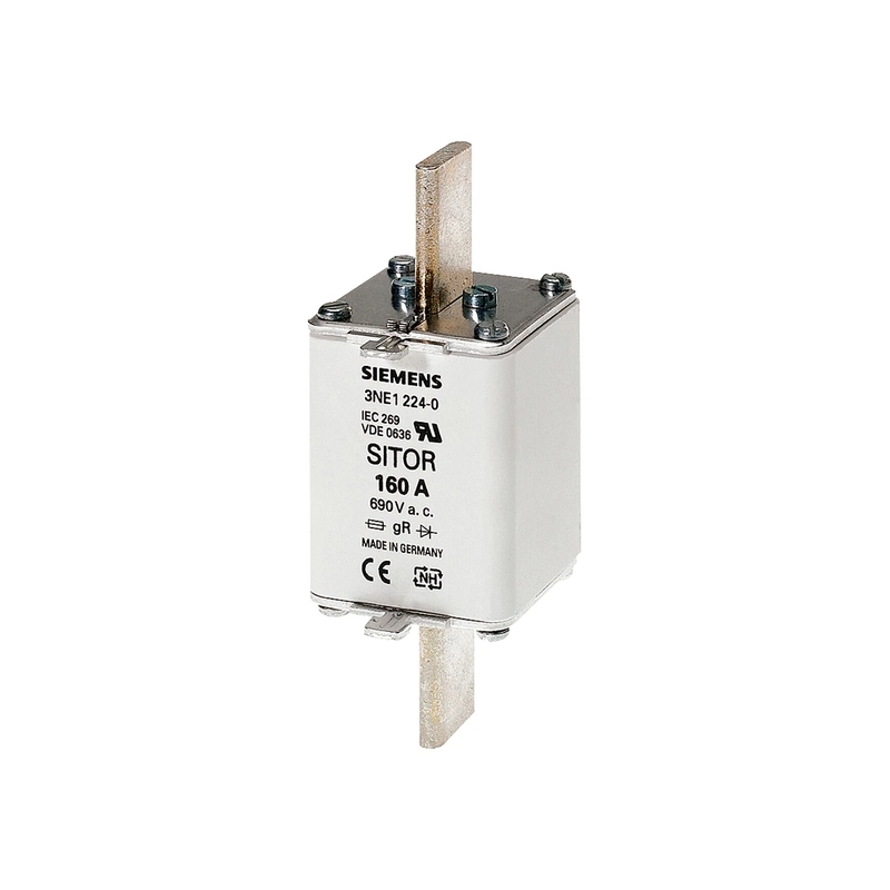 Fusible ultra rápido SITOR de 160A curva gR para base NH T1 Siemens — free download